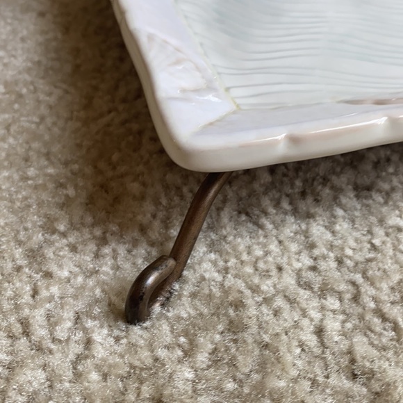 Ocean Shell Rectangular Cheese Fruit Plate Platter - Picture 10 of 10